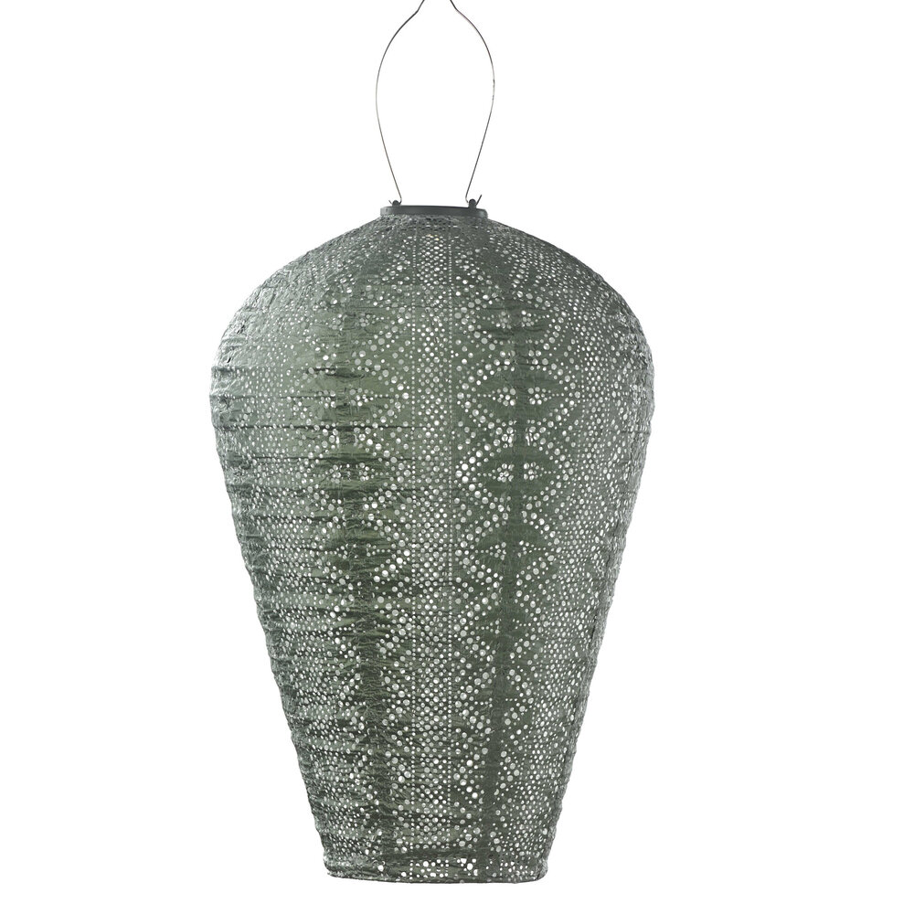 Lumiz Lumiz - solar lantaarn - balloon 35 xl - lace sage green