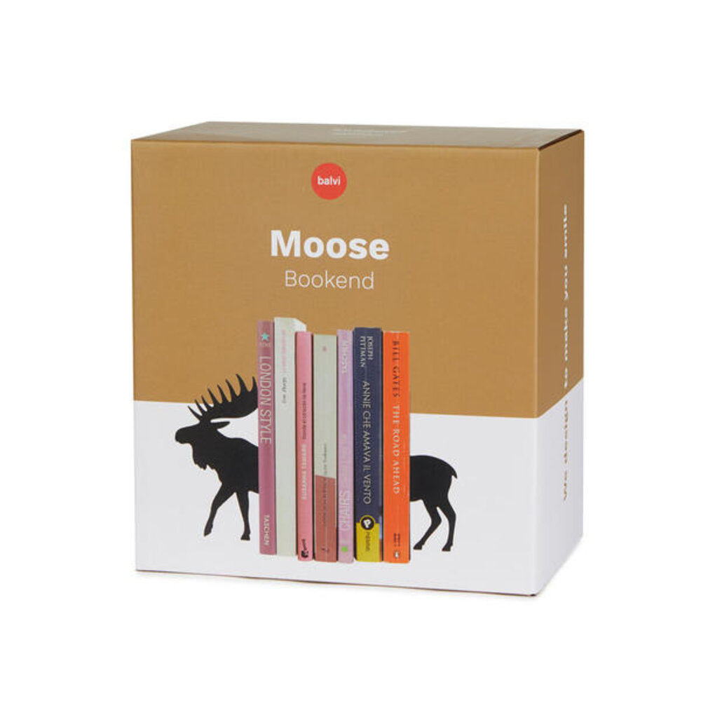 Balvi Balvi - boekensteun - moose