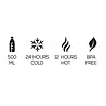 SCANPAN Scanpan - thermosfles (1000 ml) - tannin SCANPAN Scanpan - thermosfles (1000 ml) - tannin