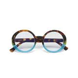 Okkia Okkia - leesbril laura - rond - havana blue