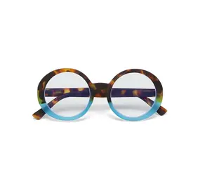 Okkia Okkia - leesbril laura - rond - havana blue Okkia Okkia - leesbril laura - rond - havana blue