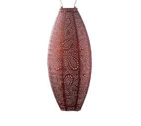 Lumiz Lumiz - solar lantaarn - long oval 20 - paisley copper