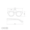 Okkia Okkia - leesbril Milano - rond - havana Okkia Okkia - leesbril Milano - rond - havana