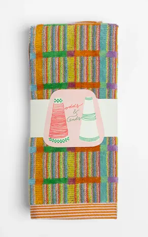 Foekje Fleur Foekje fleur - odds & ends - criss cross gastendoekjes (set van 2) #70