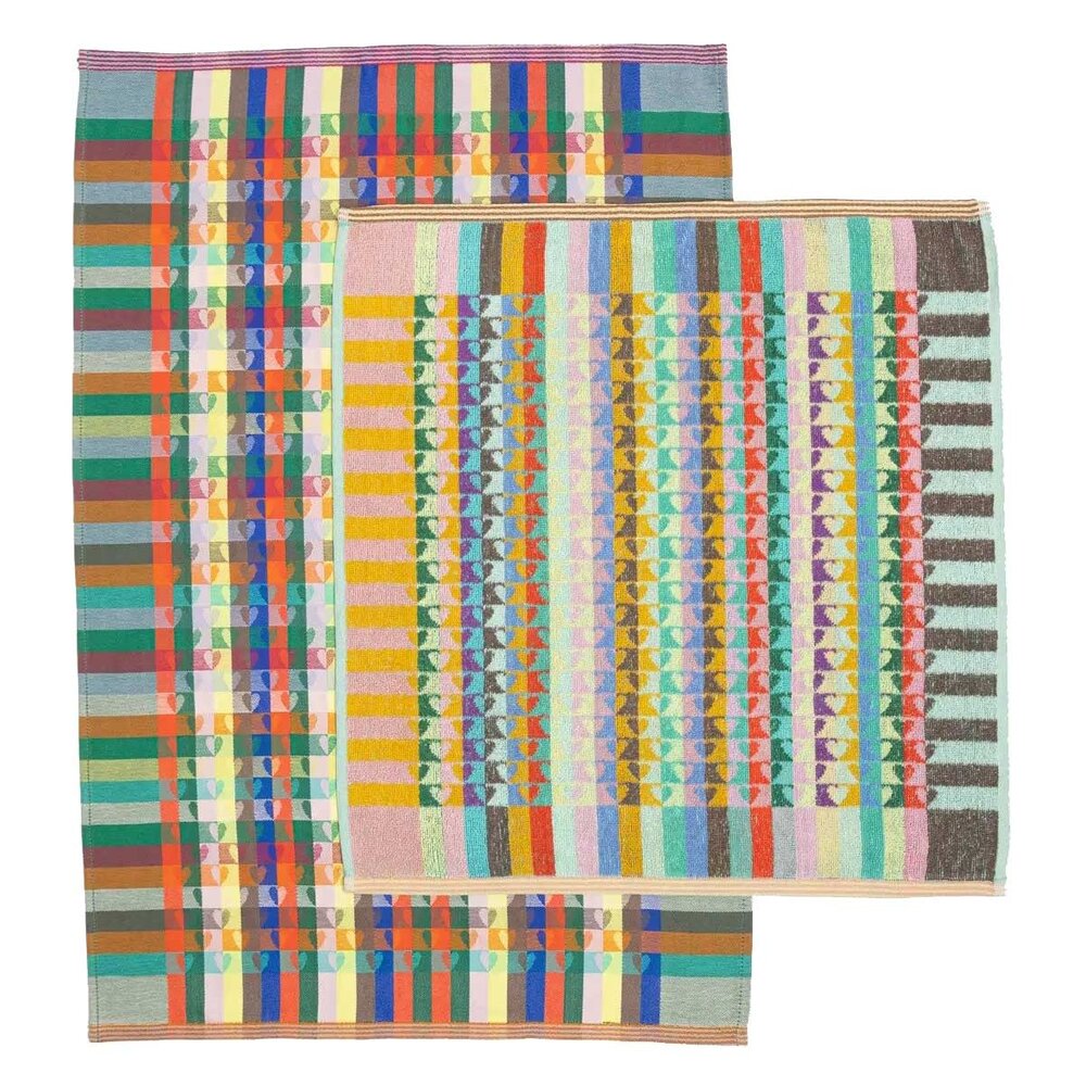 Foekje Fleur Foekje fleur - odds & ends - other half theedoek en handdoek set #65 Foekje Fleur Foekje fleur - odds & ends - other half theedoek en handdoek set #65