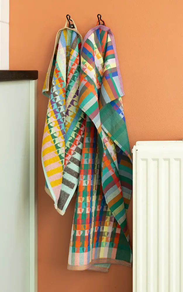 Foekje Fleur Foekje fleur - odds & ends - other half theedoek en handdoek set #65 Foekje Fleur Foekje fleur - odds & ends - other half theedoek en handdoek set #65