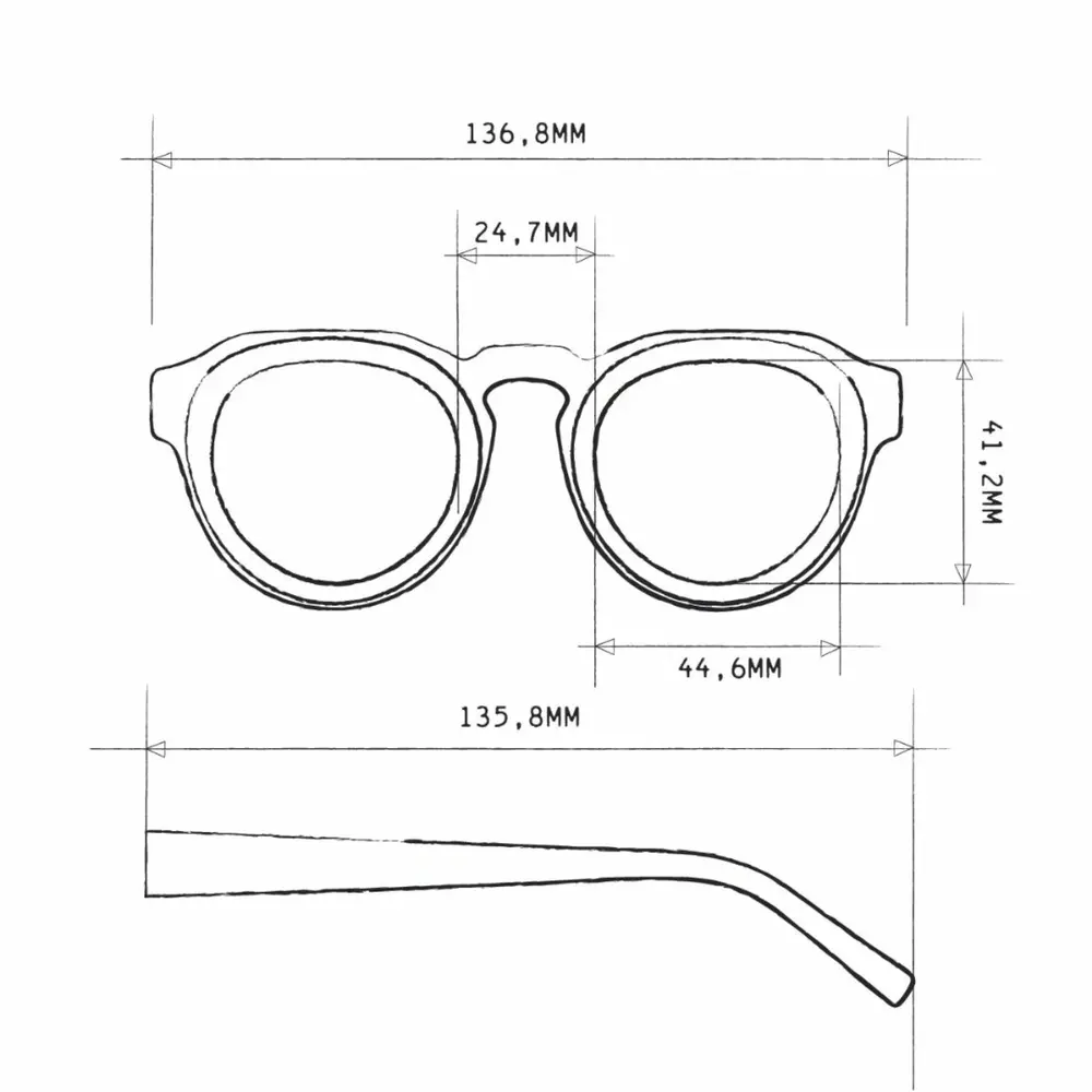 Okkia Okkia - zonnebril zeno - rond - green