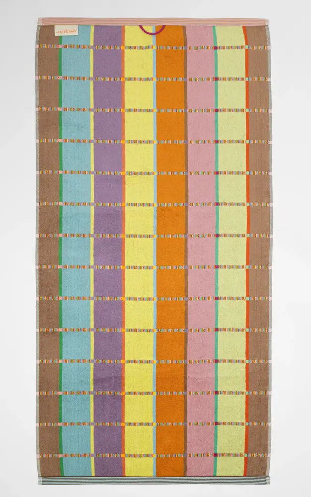 Foekje Fleur Foekje fleur - odds & ends - criss cross badhanddoek #68 Foekje Fleur Foekje fleur - odds & ends - criss cross badhanddoek #68