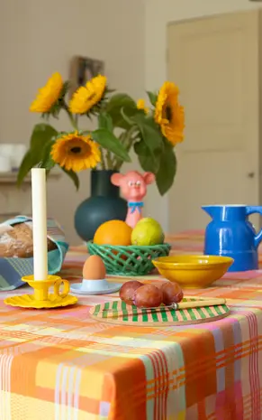 Foekje Fleur Foekje fleur - odds & ends - wild weave tafelkleed #71B Foekje Fleur Foekje fleur - odds & ends - wild weave tafelkleed #71B