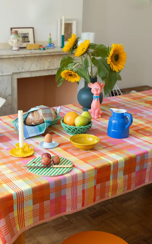 Foekje Fleur Foekje fleur - odds & ends - wild weave tafelkleed #71B Foekje Fleur Foekje fleur - odds & ends - wild weave tafelkleed #71B