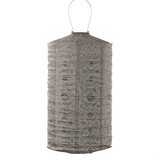 Lumiz Lumiz - solar lantaarn - cylinder 28 mosaic - taupe Lumiz Lumiz - solar lantaarn - cylinder 28 mosaic - taupe