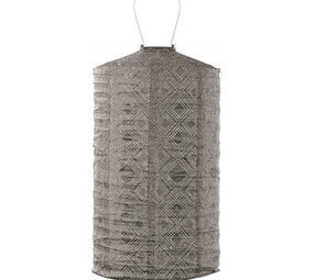 Lumiz Lumiz - solar lantaarn - cylinder 28 - mosaic taupe