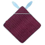 Quut Quut - hooded towel bunny - burgundy