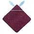 Quut - hooded towel bunny - burgundy