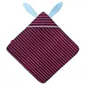 Quut Quut - hooded towel bunny - burgundy