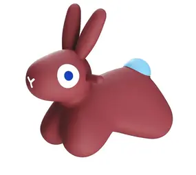 Quut Quut  - hoppi skippy bunny - burgundy