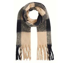 King Louie King Louie - scarf check 2-tone - black King Louie King Louie - scarf check 2-tone - black