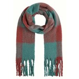King Louie King Louie - scarf check 2-tone - rio red King Louie King Louie - scarf check 2-tone - rio red