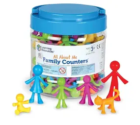 Learning Resources Learning Resources - counters - all about family (set van 72)