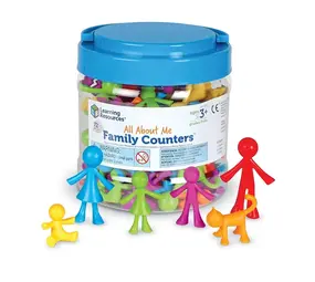 Learning Resources Learning Resources - counters - all about family (set van 72) Learning Resources Learning Resources - counters - all about family (set van 72)