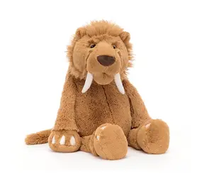 Jellycat Jellycat - knuffel - stellan sabre tooth tiger Jellycat Jellycat - knuffel - stellan sabre tooth tiger