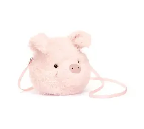 Jellycat Jellycat - knuffel tasje - little pig Jellycat Jellycat - knuffel tasje - little pig
