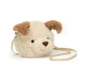 Jellycat Jellycat - knuffel tasje - little pup Jellycat Jellycat - knuffel tasje - little pup
