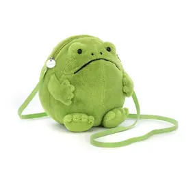 Jellycat Jellycat - knuffel tasje - ricky rain frog