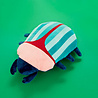 Balvi Balvi - kussen the beetles - pink Balvi Balvi - kussen the beetles - pink