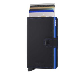 Secrid Secrid - miniwallet matte - black & blue