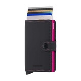 Secrid Secrid - miniwallet matte - black & fuchsia