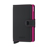 Secrid Secrid - miniwallet matte - black & fuchsia Secrid Secrid - miniwallet matte - black & fuchsia