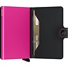 Secrid Secrid - miniwallet matte - black & fuchsia Secrid Secrid - miniwallet matte - black & fuchsia