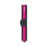 Secrid Secrid - miniwallet matte - black & fuchsia Secrid Secrid - miniwallet matte - black & fuchsia