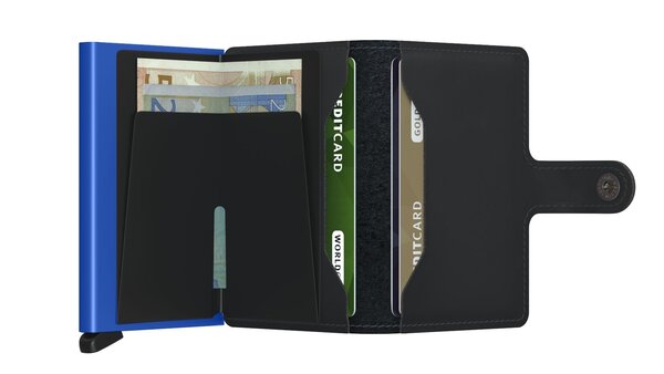 Secrid Secrid - miniwallet matte - black & blue