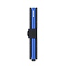Secrid Secrid - miniwallet matte - black & blue Secrid Secrid - miniwallet matte - black & blue