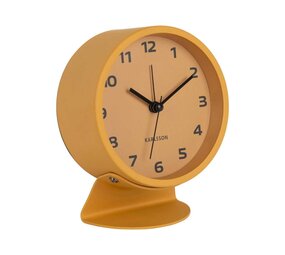 Karlsson Karlsson - wekker cool retro - mango yellow Karlsson Karlsson - wekker cool retro - mango yellow