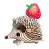 Eugy Eugy - 3d model - egel (nr 026) Eugy Eugy - 3d model - egel (nr 026)