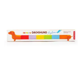 Kikkerland Kikkerland - markeerstift - rainbow teckel Kikkerland Kikkerland - markeerstift - rainbow teckel