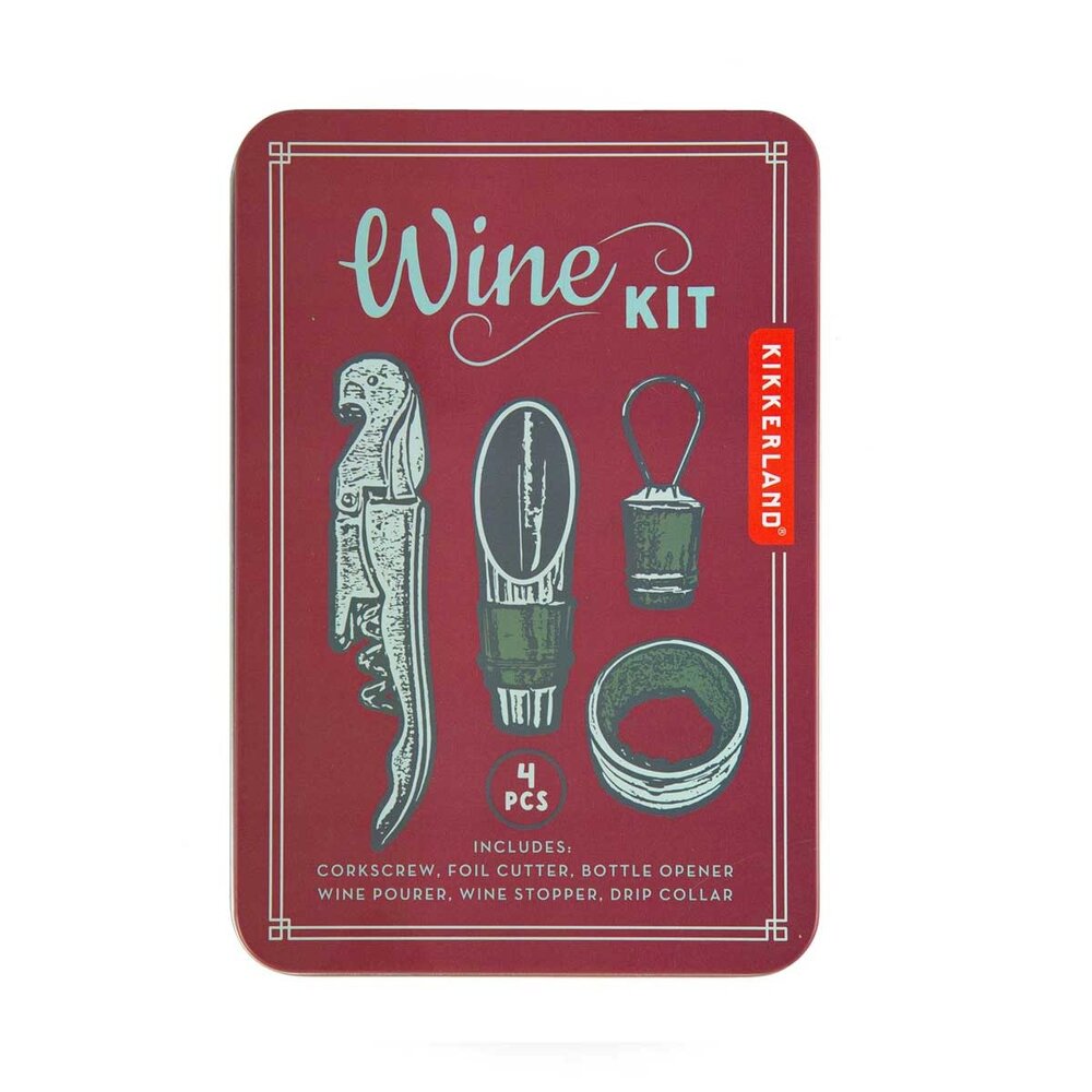 Kikkerland Kikkerland - kit - wine kit Kikkerland Kikkerland - kit - wine kit