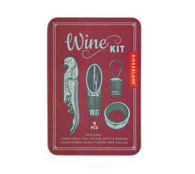 Kikkerland Kikkerland - kit - wine kit Kikkerland Kikkerland - kit - wine kit