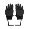 Maium Maium - convertible mittens - black Maium Maium - convertible mittens - black
