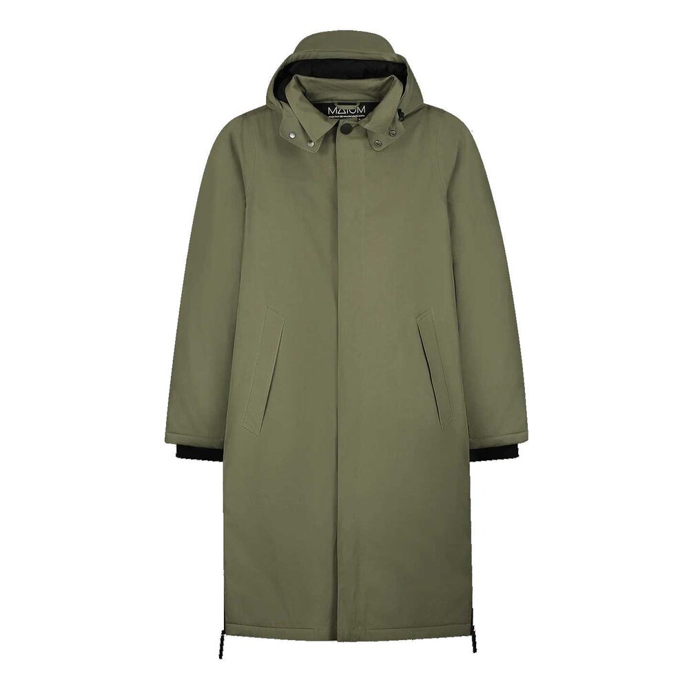 Maium Maium - winterjas mac padded - army green Maium Maium - winterjas mac padded - army green