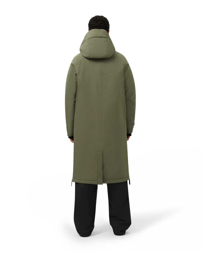 Maium Maium - winterjas mac padded - army green Maium Maium - winterjas mac padded - army green