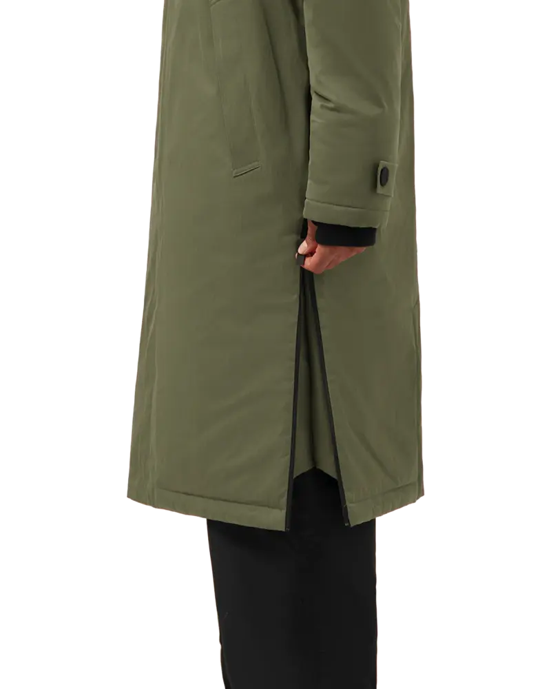 Maium Maium - winterjas mac padded - army green Maium Maium - winterjas mac padded - army green