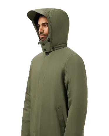 Maium Maium - winterjas mac padded - army green Maium Maium - winterjas mac padded - army green