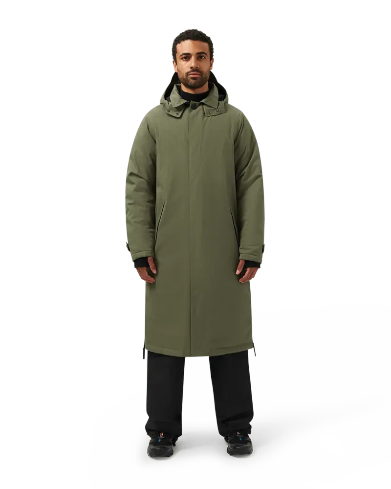 Maium Maium - winterjas mac padded - army green Maium Maium - winterjas mac padded - army green