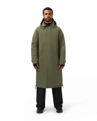 Maium Maium - winterjas mac padded - army green Maium Maium - winterjas mac padded - army green