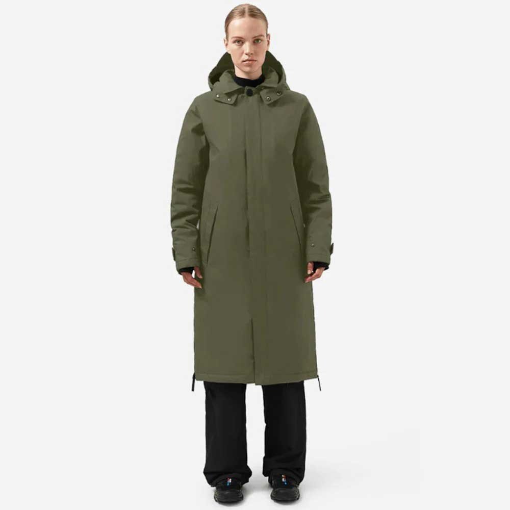 Maium Maium - winterjas mac padded - army green Maium Maium - winterjas mac padded - army green