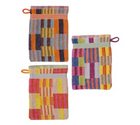 Foekje Fleur Foekje fleur - odds & ends - washandjes tulip quilt (set van 3) #72 Foekje Fleur Foekje fleur - odds & ends - washandjes tulip quilt (set van 3) #72